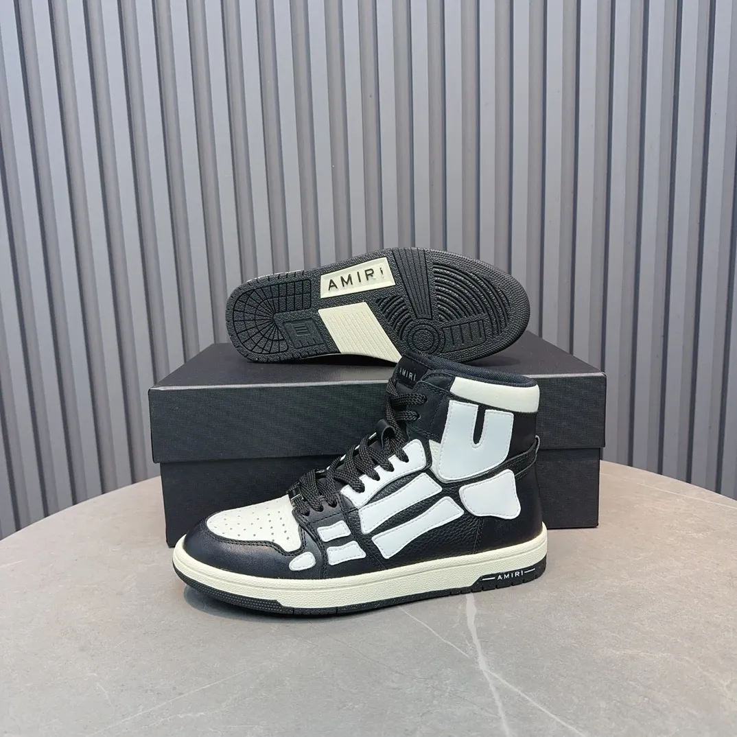 Men's shoes💰620💰 AMIRI AMIRI trendy brand hot sale🔥 Available all year round✅Couples💑 Official website synchronization Imported fabrics 1⃣️ratio 1⃣️Re-engraved, original factory special original sole, 35-45 (38.45. Non-refundable)